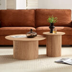 Pack 2 Tables basses Chêne